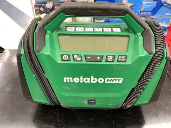 Metabo HPT Portable Air Compressor - Digital Display, Compact Design, Green Retail $99.00