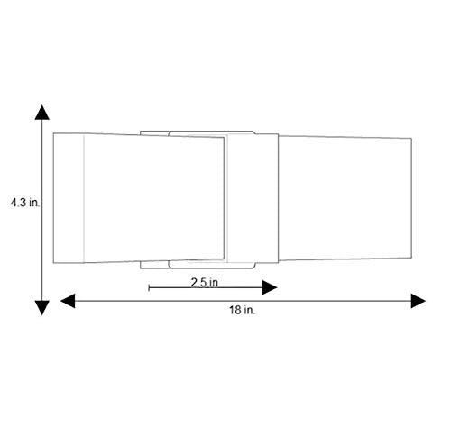 allen + roth Waldorf 3-Light Nickel Modern/Contemporary Vanity Light