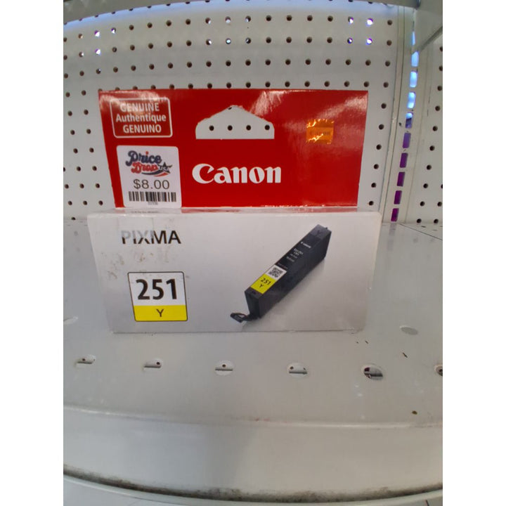 Canon 6516B008 CLI-251 Y Yellow Inkjet Tank