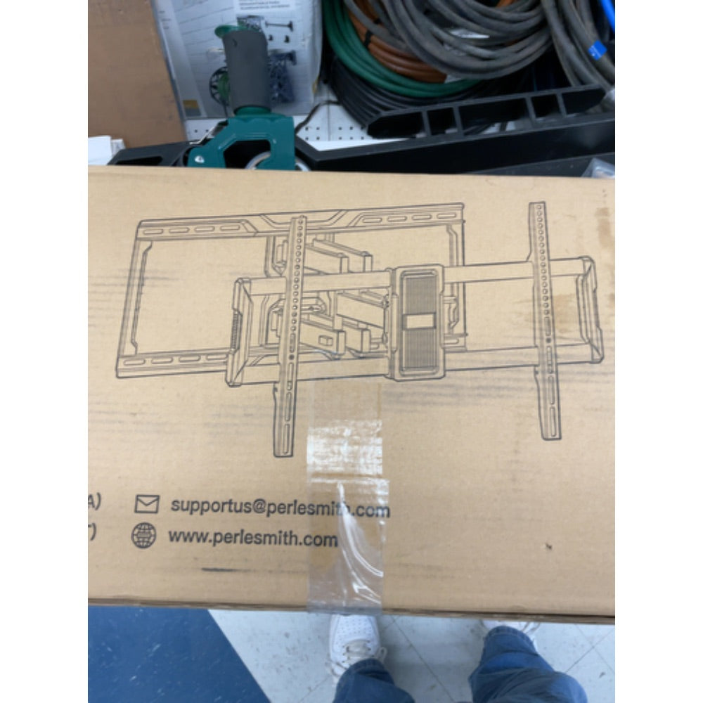Perlesmith Full Motion TV Wall Mount Bracket for 42 to 90 Inch TVs  Max VESA 600x400mm  Holds up to 150lbs  PSXF19B