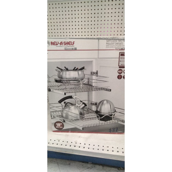Panier Coulissant En MÃ©tal Ã€ 2 Niveaux Rev-a-Shelf, 17,75 Po L X 22 Po P X 19 Po H 59-18SC-2-5 - Rona