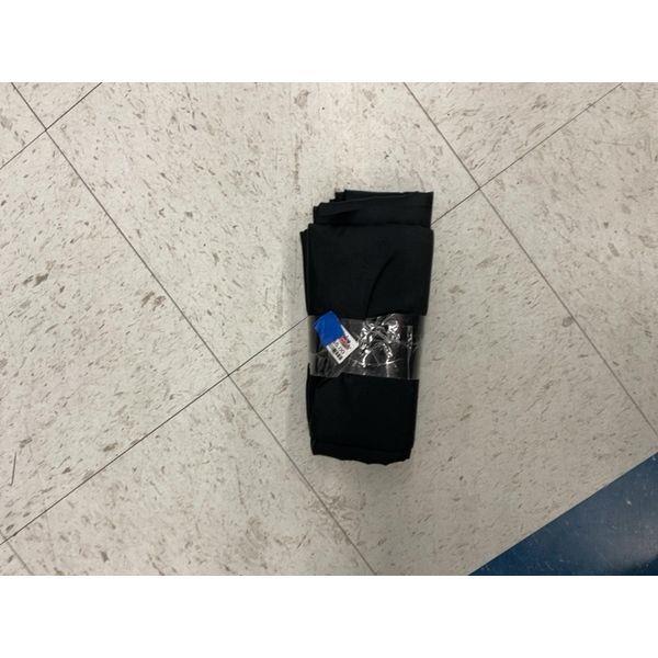Black Bed Sheet, Folded, Packed Retail $25.00