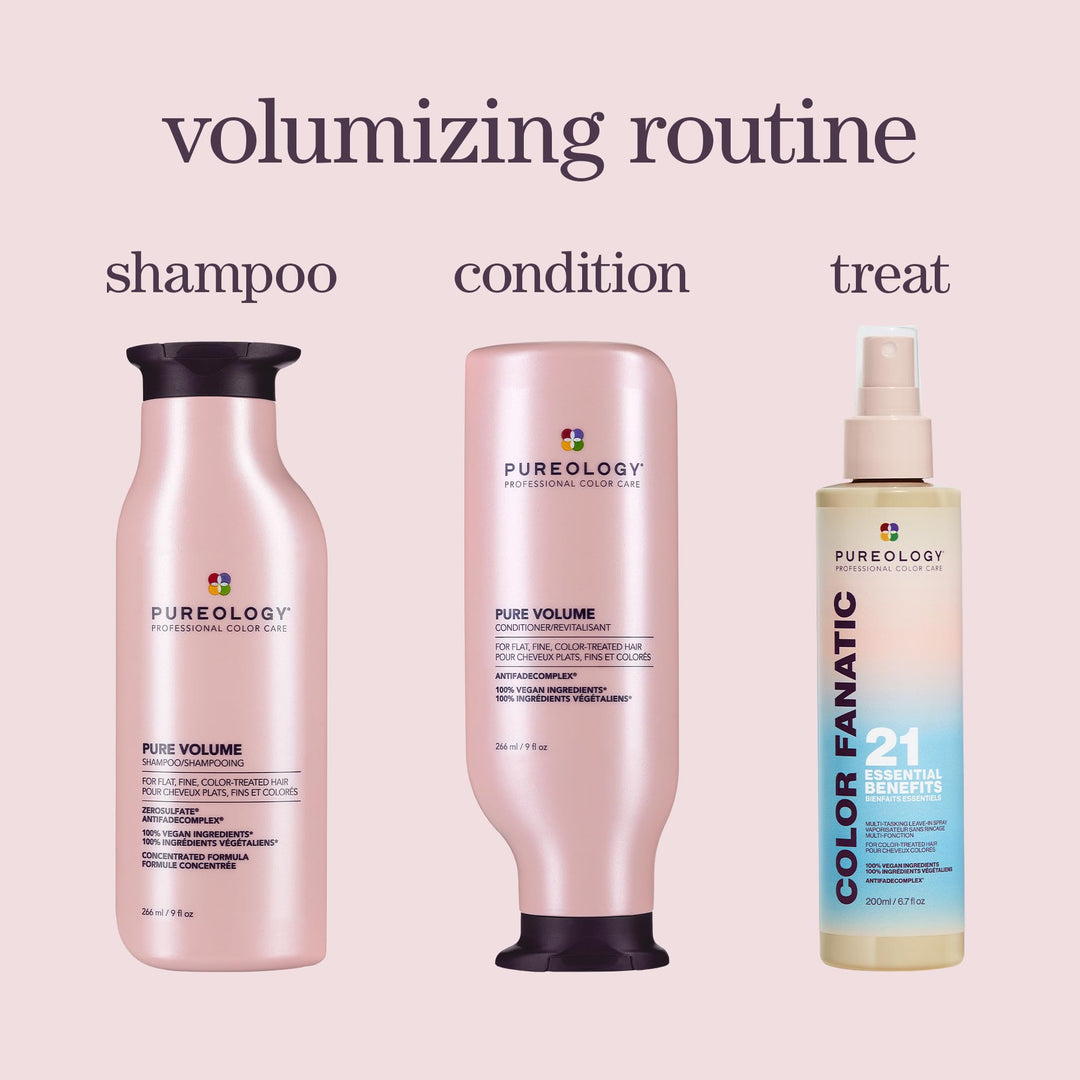 Pureology Pure Volume Conditioner - Enhances Volume and Movement, Lightweight Shampoo for Fine, Flat, Color Treated Hair, 9 Fl Oz $29.87