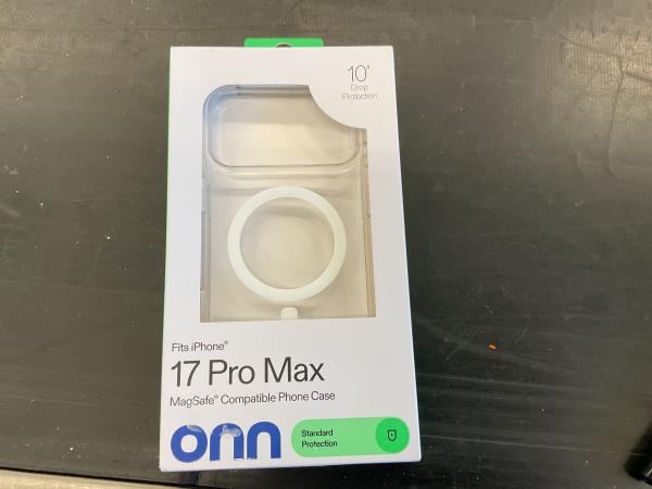 Onn 17 Pro Max Case - MagSafe Compatible, Standard Protection Retail $15.00