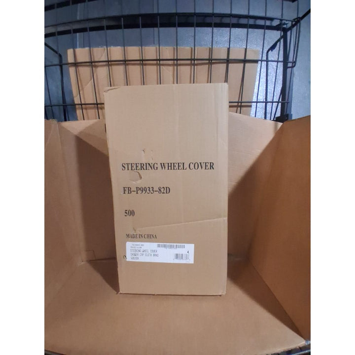 Slip-N-Grip Full Coverage Disposable Plastic Steering Sheel Cover with Elastic Band SNG Part # FB-P9933-82 Retail $58.00