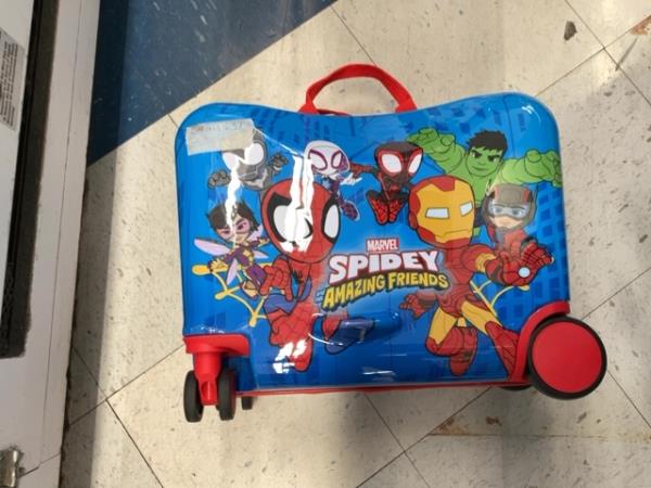 Marvel Spidey and His Amazing Friends Rolling Luggage - Kids Travel Suitcase Retail $39.00