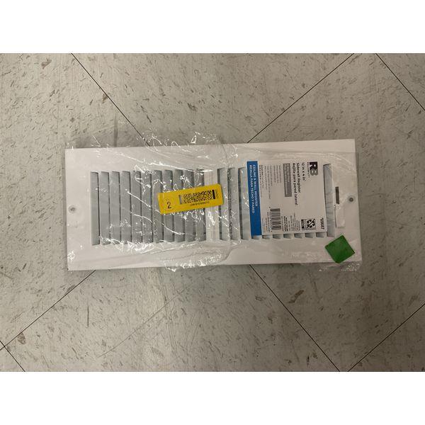RB Sidewall Register - 12 in x 6 in, Ceiling & Wall Register