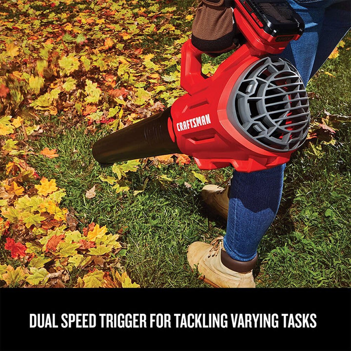 CRAFTSMAN V20 WEEDWACKER String Trimmer & Blower Combo Kit (2.0Ah) (CMCK197D1)