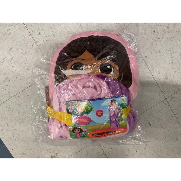 Dora The Explorer, Hooded Throw, Soft Plush, Novelty Design Retail $25.00