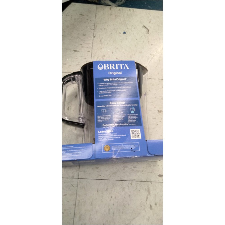 Brita Soho Black Pitcher Water Filtration System