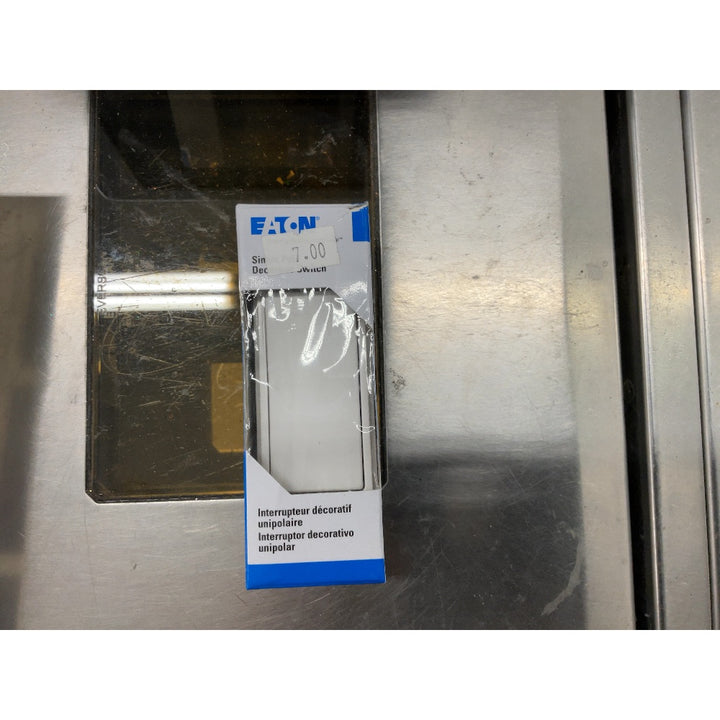 Eaton Decorator Switch, Unipolar, White