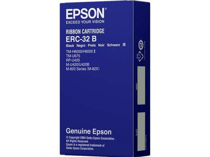 ERC-32B Ribbon Black TM-H6000/675