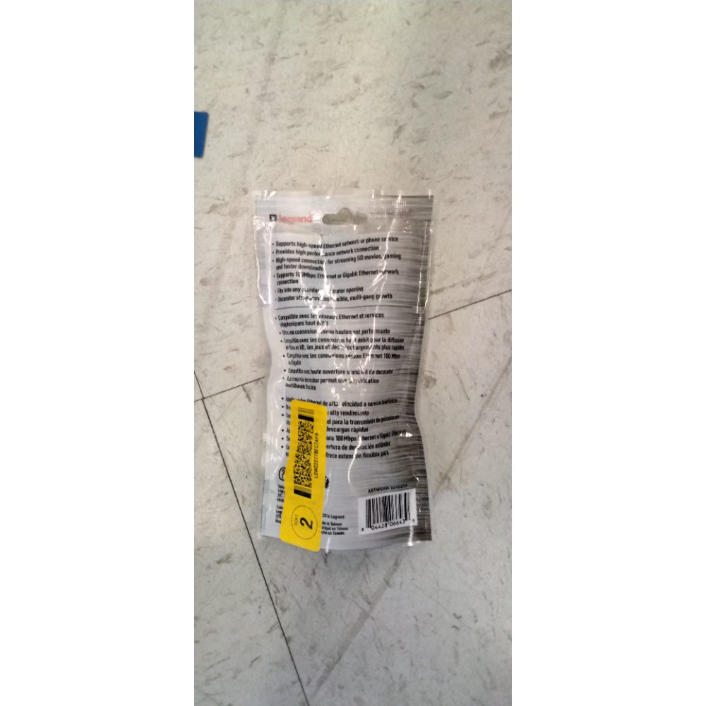 1Port Cat5e Wall Jack