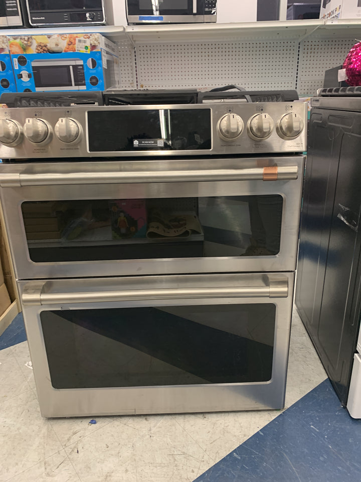 Cafe Dual Oven Range, Stainless Steel Finish, Double Oven