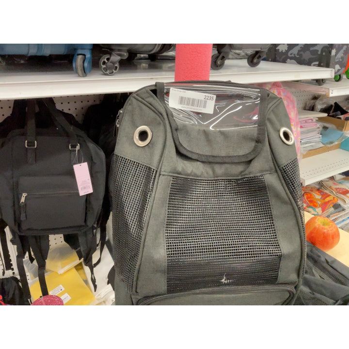 Unbranded Pet Carrier Backpack - Mesh Windows, Ventilation Holes