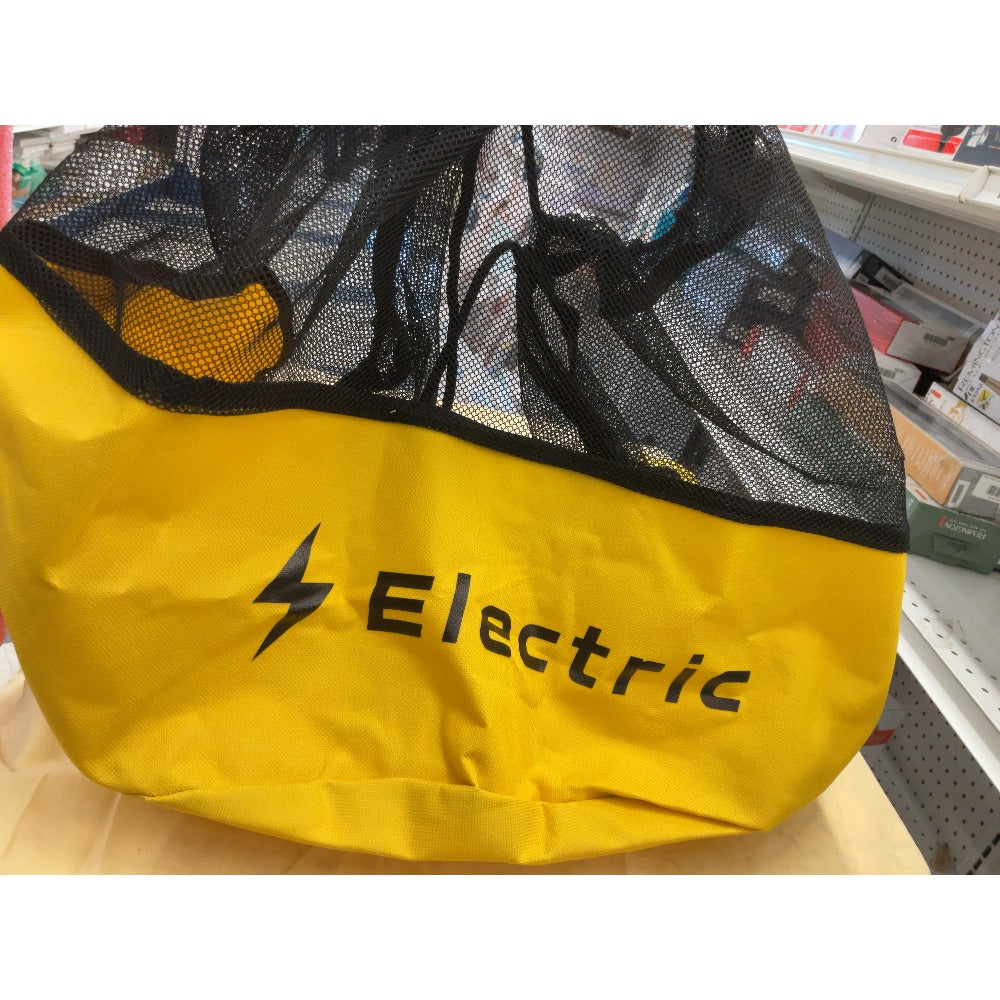 Electric Bag - Yellow, Mesh, Drawstring
