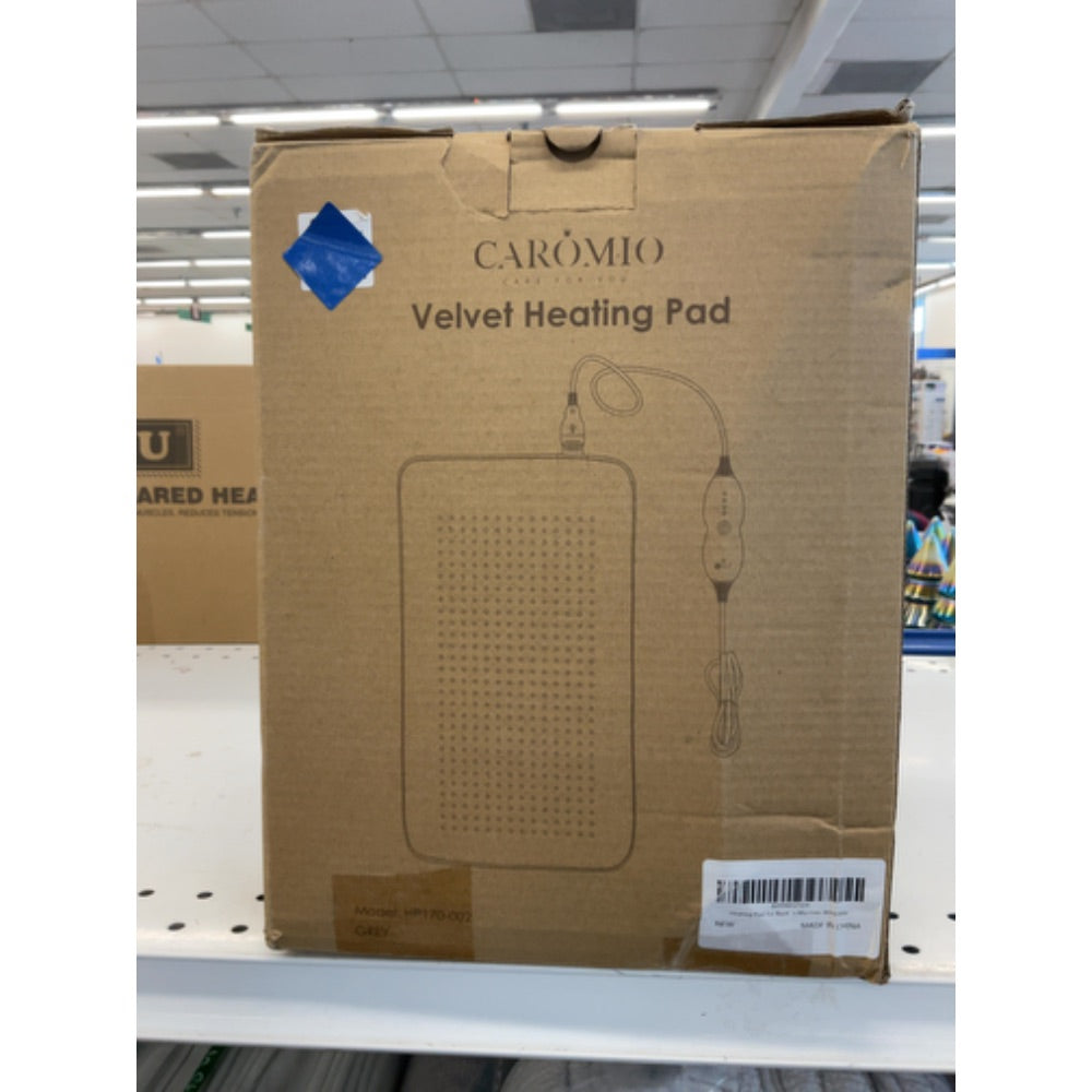 Heating Pad for Back Pain Relief, CAROMIO 33"x17" Extra Large Electric Heating Pads for Cramps Neck and Shoulders, Moist & Dry Heat Therapy,2H Auto Off,4 Temperature Settings,Machine Washable