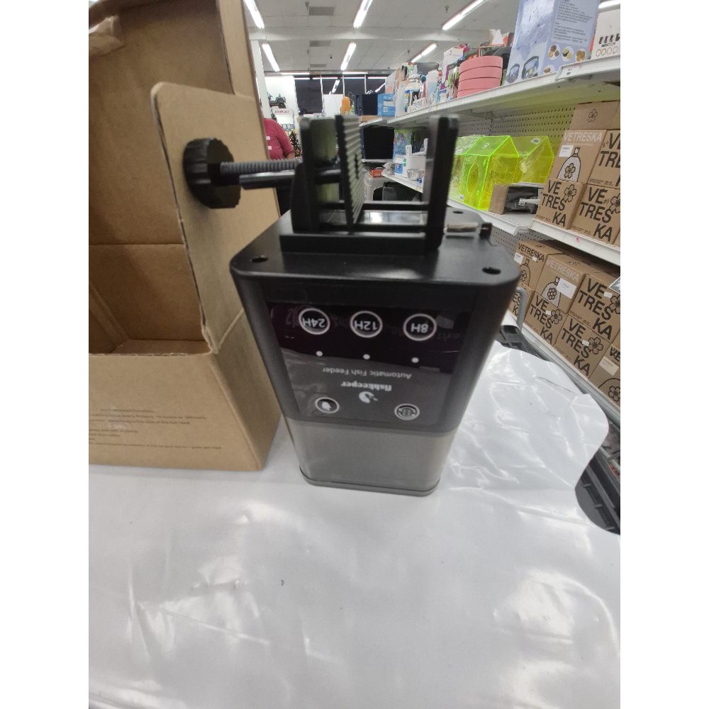 Habkeeper Automatic Fish Feeder - 8H, 12H, 24H Setting, Automatic Food Dispenser