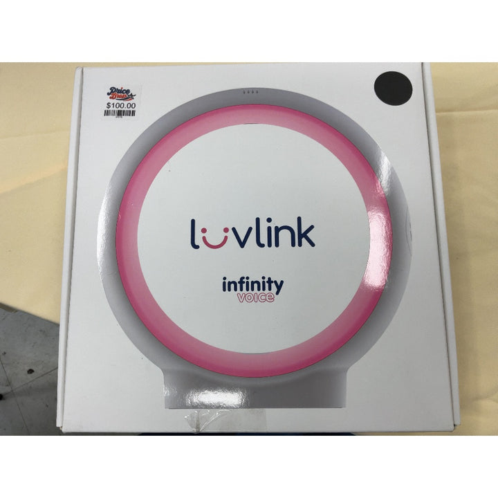LuvLink Infinity Voice - Personal Smart Speaker, Voice Assistant, Black