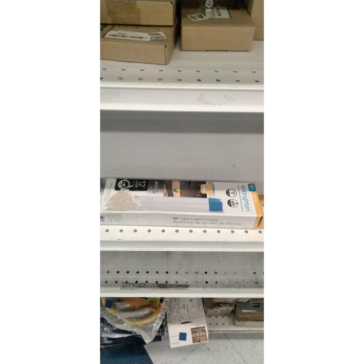 Enbrighten 12 inch Hardwired Under Cabinet Lights, Soft Warm White Light, (300K) Under Cabinet Lighting, Dimmable Under Counter Lights for Kitchen, 38977-T1