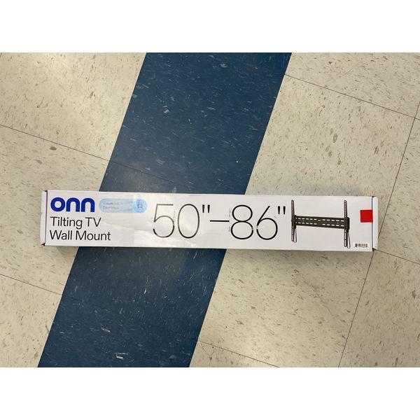 Onn Tilting TV Wall Mount - 50"-86" TVs Retail $35.00