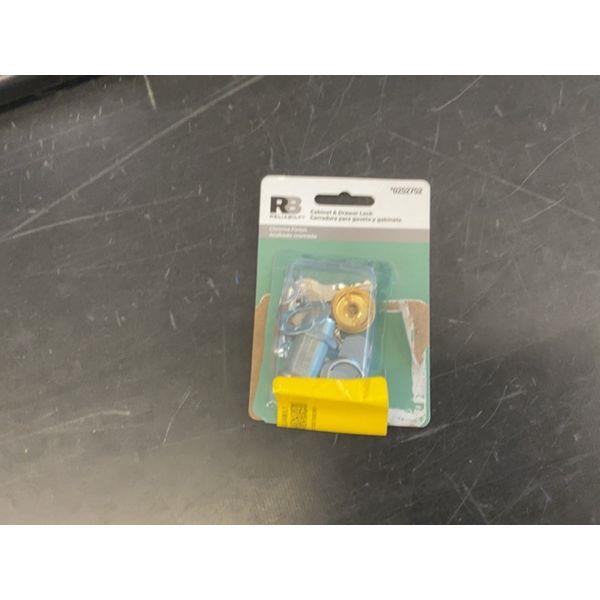 Reliability Cabinet & Drawer Lock, Chrome Finish Retail $7.00