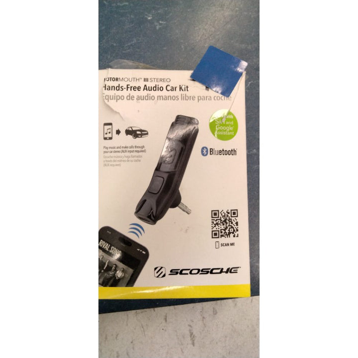 SCOSCHE MotorMouth III Handsfree & Audio Streaming Car Kit