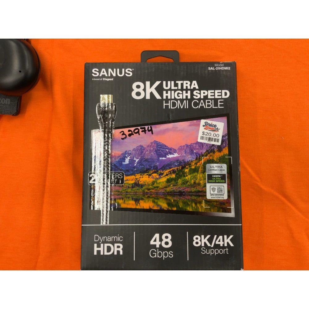 Sanus 6 Foot HDMI Cable