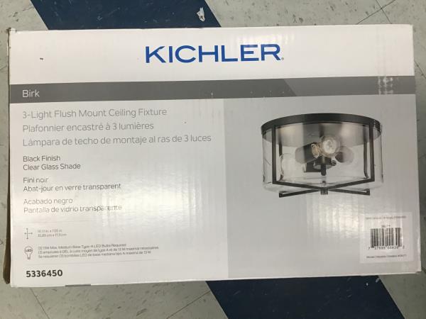 Birk Ceiling Light Retail $159.98
