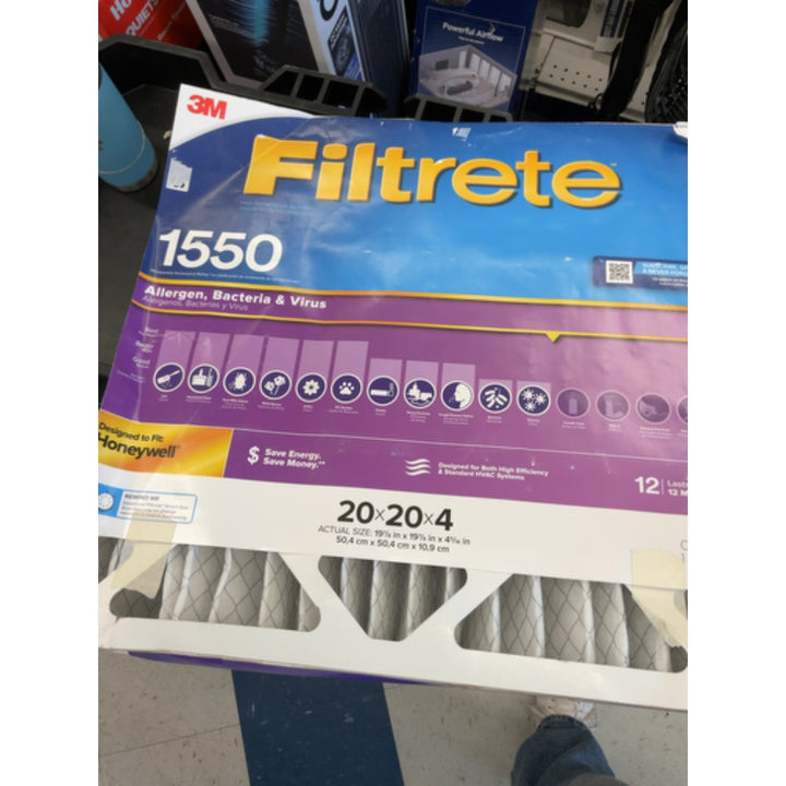 3M COMPANY DP02DC-4 Filtrete Filter, 20 x 20 x 4-Inch, White