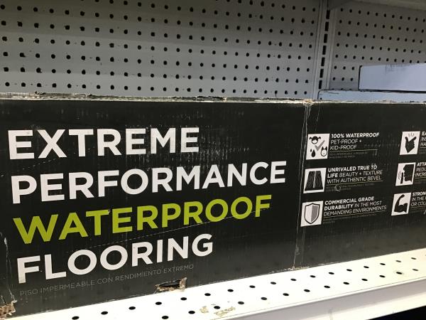 SMARTCORE PRO, Claremont Oak - 100% Waterproof Flooring Retail $45.00