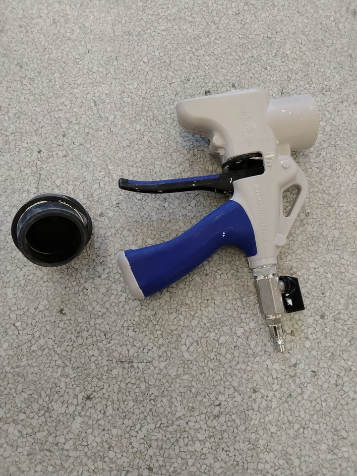 MARSHALLTOWN Sharpshooter 2.1 Hopper Gun, 2-Gallon Hopper, Soft Grip Trigger, Easily Adjustable, 45 Degree Angle Adapter, Made in The USA, SS21 USED ACCEPTABLE CONDITION MSSING PARTS SEE PICTURES
