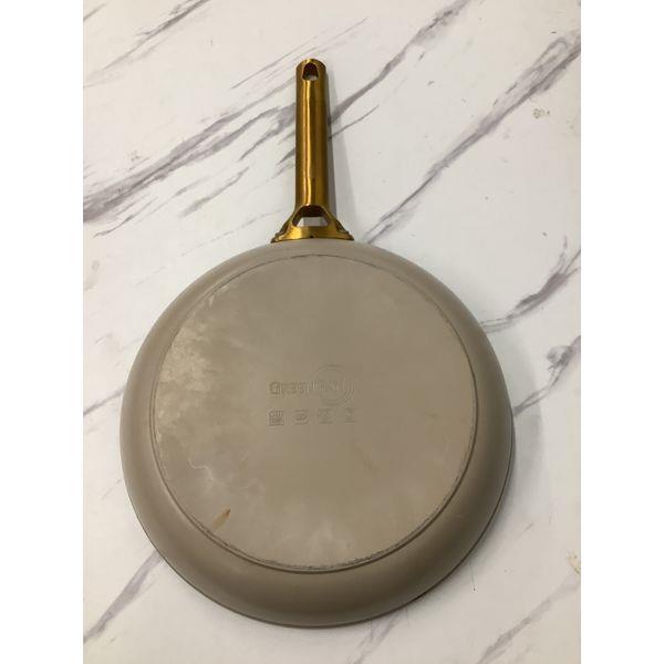 GreenPan Ceramic Nonstick Frying Pan - Gold Handle Retail $35.00