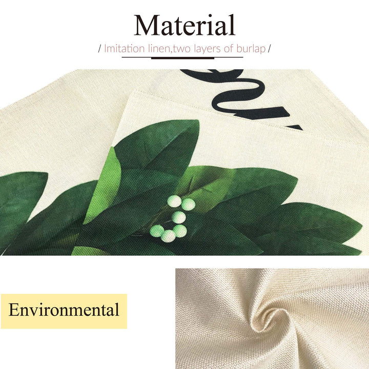 ORTIGIA Christmas Gnome Garden Flag Happy Holidays Burlap Vertical Double Sided Christmas Snowman Ball Qrnaments Flag Xmas Farmhouse Seasonal Winter Holiday Yard Outdoor Decoration 12x18 Inch