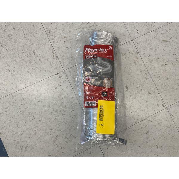 Rigiflex Premium Dryer Vent Flexible Duct - 4, 8 Retail $15.00