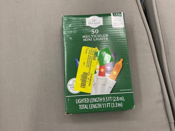 50 multicolor mini lights