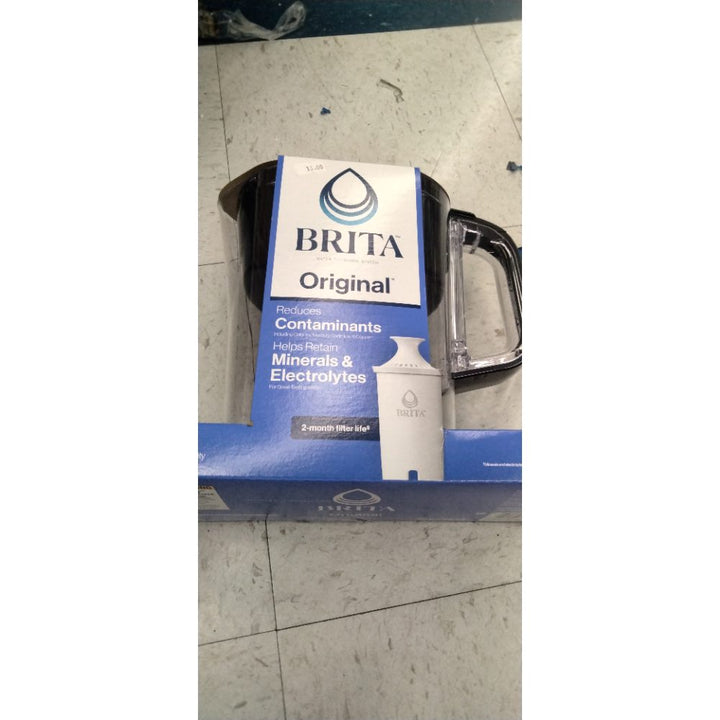 Brita Soho Black Pitcher Water Filtration System