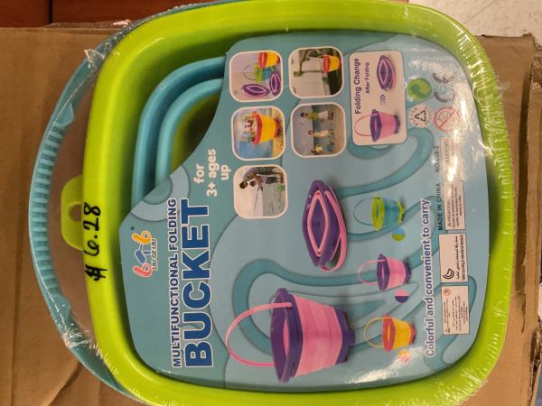 Multi Function folding bucket Retail $8.98