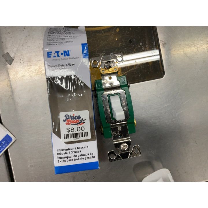 Eaton Heavy-Duty 3-Way Toggle Switch