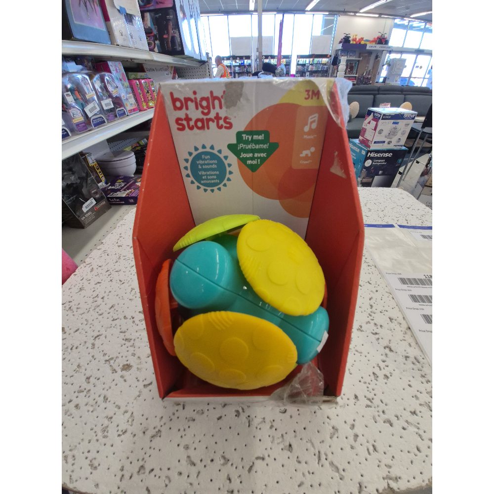 Bright Starts Wobble Bobbles - Baby Toy, 3M+