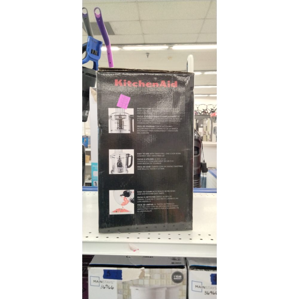 KitchenAid® Food Processor Plus Contour Silver, 7 Cups