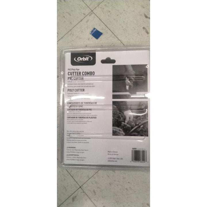 Orbit 26020 - PVC and Poly Pipe Cutting Tool Set
