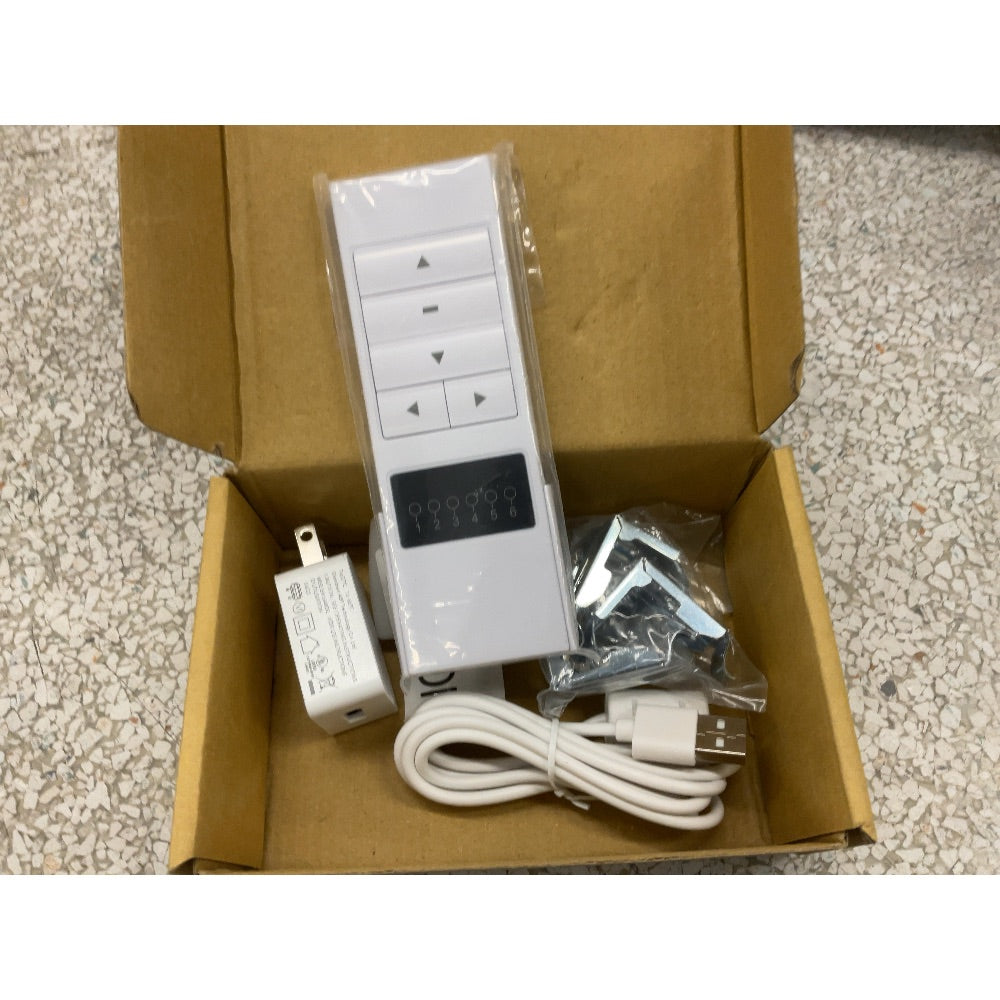Price Stars Remote Control with Wall Mount, Adapter, USB Cord, Battery, Mounting Bracket, Screws