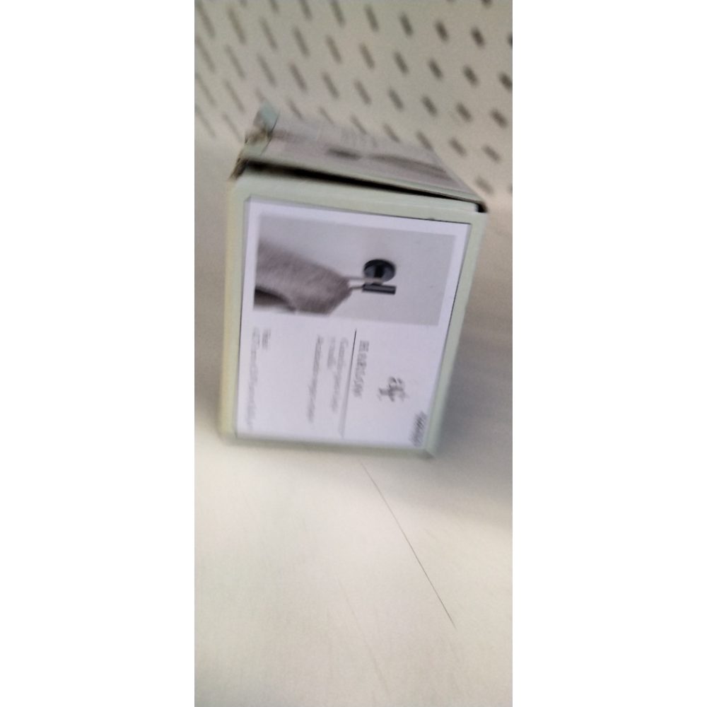 Allen + Roth ROBE & TOWEL HOOK Matte Black  Finish *NEW