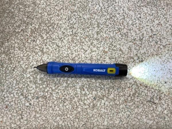Kobalt Electrical Tester - Non-Contact, Flashlight Retail $20.00