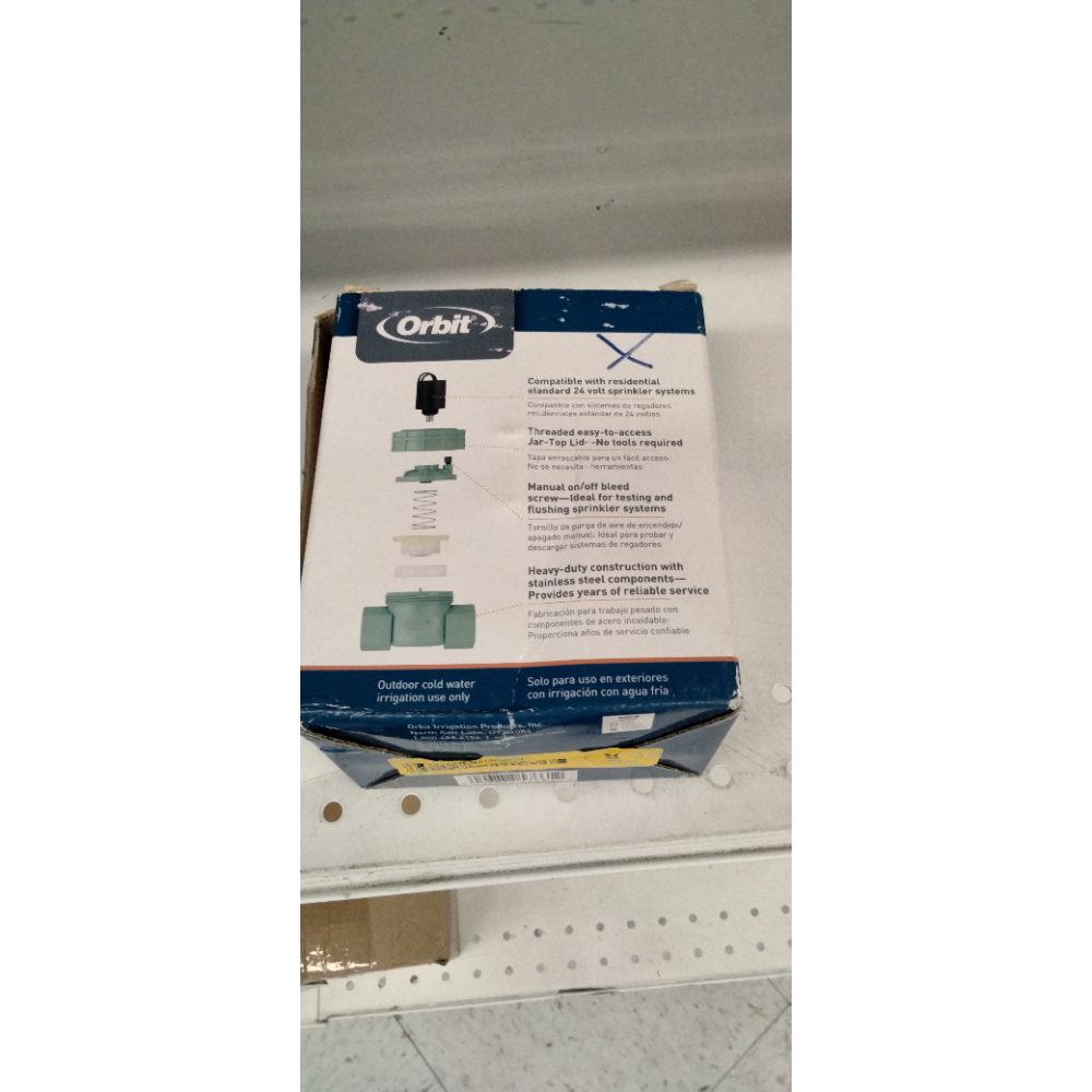 Orbit 1" NPT Jar Top Sprinkler Valve