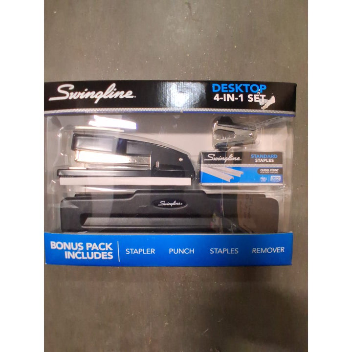 Swingline Desktop Stapler 3-Hole Punch Set (S7044499) Retail $17.00