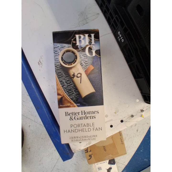 Better Homes& Gardens Handheld Fan USB Rechargeable Function Battery Operated Fan with Large Airflow