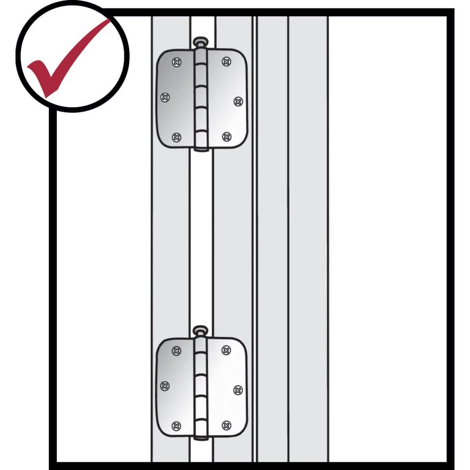 Milescraft 1222 Hinge Mate 150 â€“ Door Hinge Installation Kit/Mortiser Template, Door Hinge Jig, Door Router Template fits 3â€ and 3.5â€ Hinges, Fits Most Doors