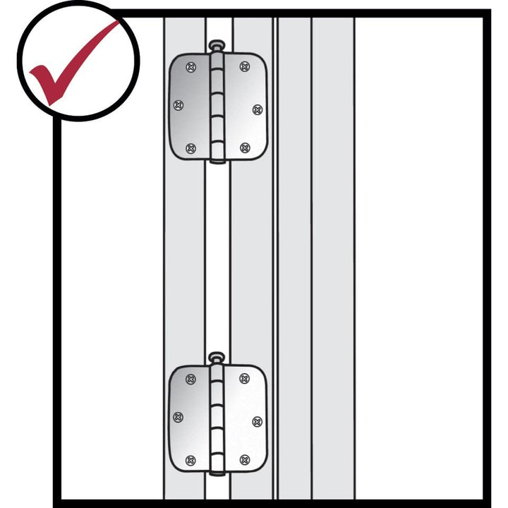 Milescraft 1222 Hinge Mate 150 â€“ Door Hinge Installation Kit/Mortiser Template, Door Hinge Jig, Door Router Template fits 3â€ and 3.5â€ Hinges, Fits Most Doors